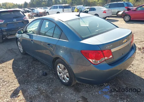 2012 Chevrolet Cruze Ls from USA, damaged, VIN 1G1PC5SH4C7299339